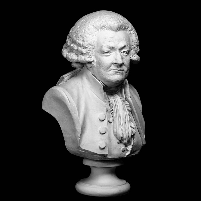 Bust on a pedestal of the count de Mirabeau - Reproduction d’une sculpture du Musée du Louvre, Paris