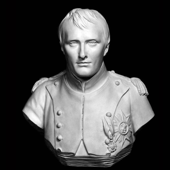 Buste de Napoléon Ier en uniforme - Reproduction d’une sculpture du Château de Versailles, Versailles