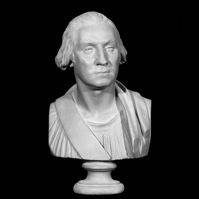 Bust of George Washington - Reproduction d’une sculpture du Musée du Louvre, Paris