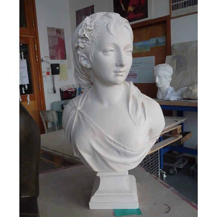 Buste de l’Eté - Reproduction d’une sculpture du Musée Nissim de Camondo, Paris