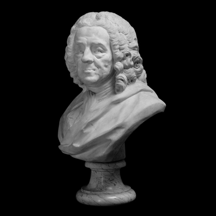 Buste de Fontenelle - Reproduction d’une sculpture du Château de Versailles, Versailles