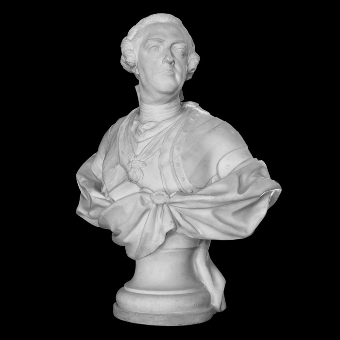 Buste de Louis XV - Reproduction d’une sculpture du Château de Versailles, Versailles