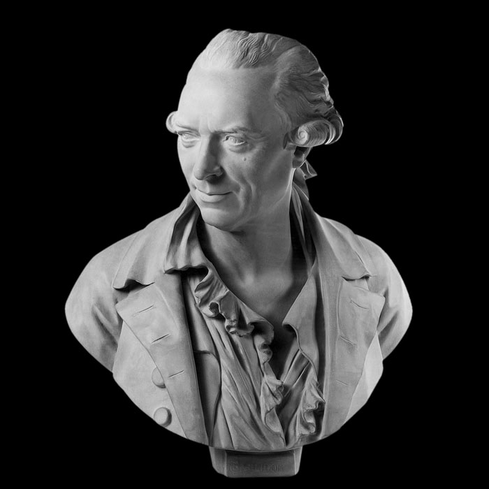 Buste de François-André Danican Philidor - Reproduction d’une sculpture de la Collection du docteur André Jousset