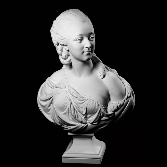 Buste de Jeanne Bécu, comtesse du Barry - Reproduction d’une sculpture du Musée du Louvre, Paris