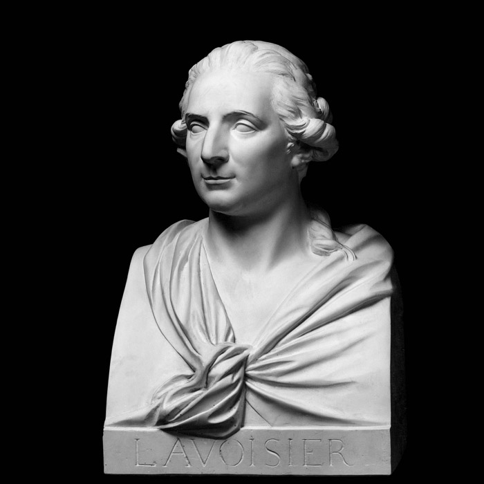 Buste d’Antoine-Laurent Lavoisier - Reproduction d’une sculpture du Château de Versailles, Versailles