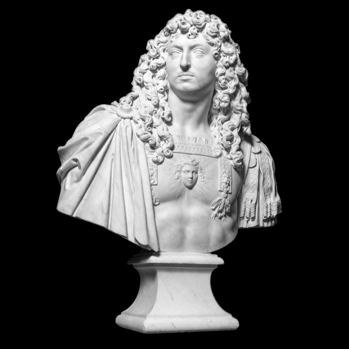 Buste de Louis XIV - Reproduction d’une sculpture du 