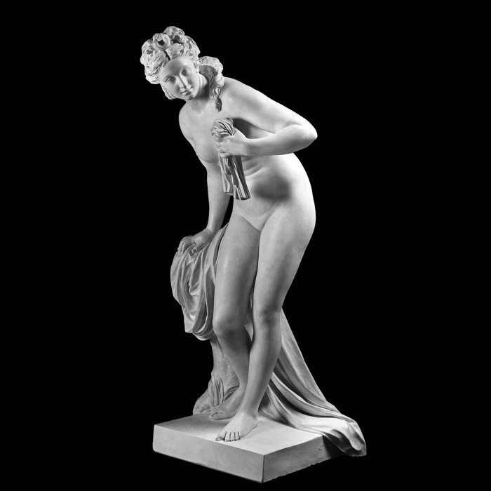 Diane surprise au bain - Reproduction d’une sculpture du Musée du Louvre, Paris