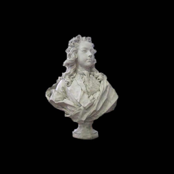 Bust of Louis XV - Reproduction d’une sculpture de l’Académie de France à Rome – Villa Médicis, Rome