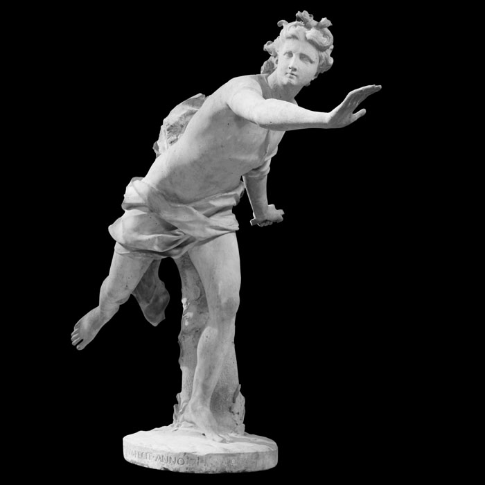 Apollo running - Reproduction d’une sculpture du Musée du Louvre, Paris
