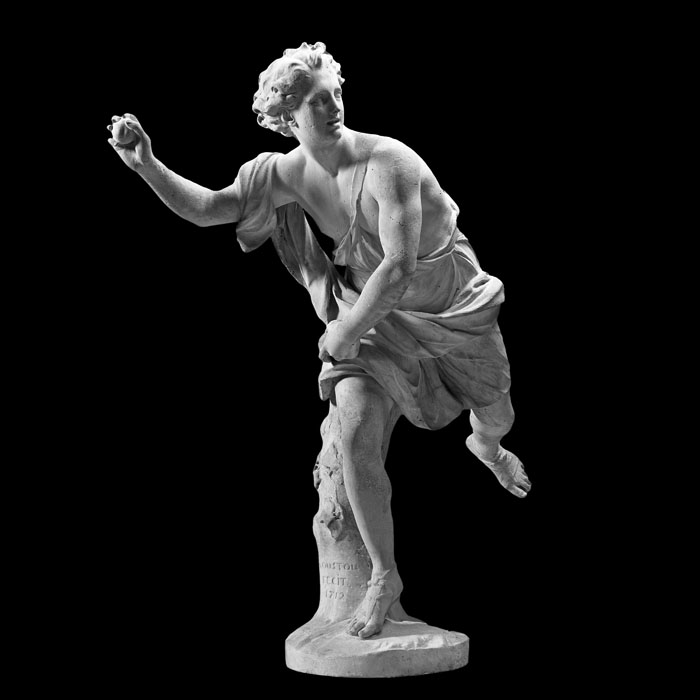 Hippomenes running - Reproduction d’une sculpture du Musée du Louvre, Paris