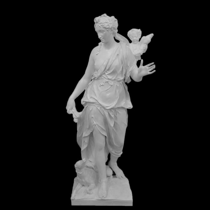 Une compagne de Diane - Reproduction d’une sculpture du Musée du Louvre, Paris