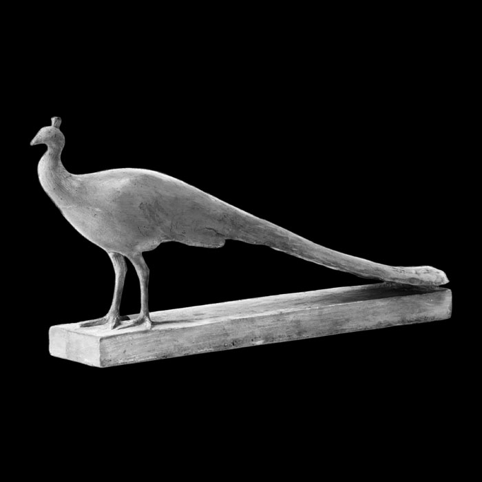 Paon - Reproduction d’une sculpture du Musée d’Orsay, Paris