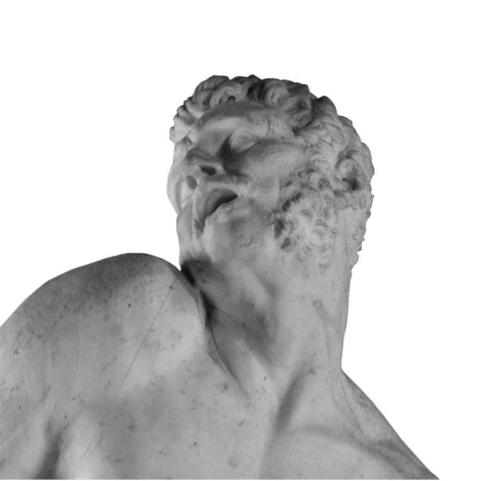 Milon de Crotone - Reproduction d’une sculpture du Musée du Louvre, Paris