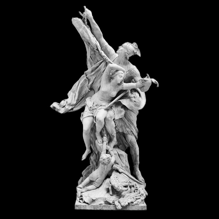Persée et Andromède - Reproduction d’une sculpture du Musée du Louvre, Paris