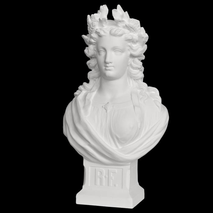 Marianne de Coulaines - Reproduction d’une sculpture de l’Atelier de moulage de la RMN - Grand Palais, Saint-Denis