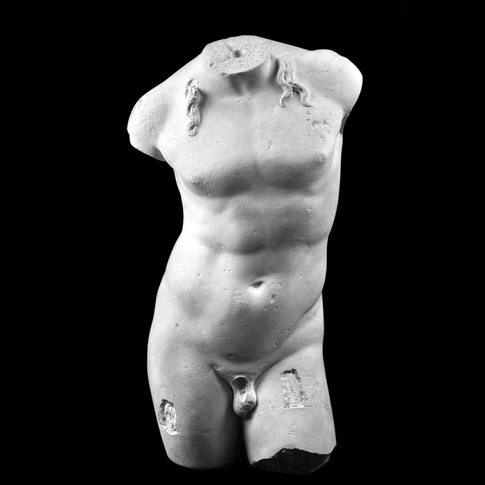 Torso of Bacchus, known as de Rochegude torso - Gallo-Roman antiquities - Reproduction d’une sculpture du Musée d’Archéologie nationale, Saint-Germain-en-Laye