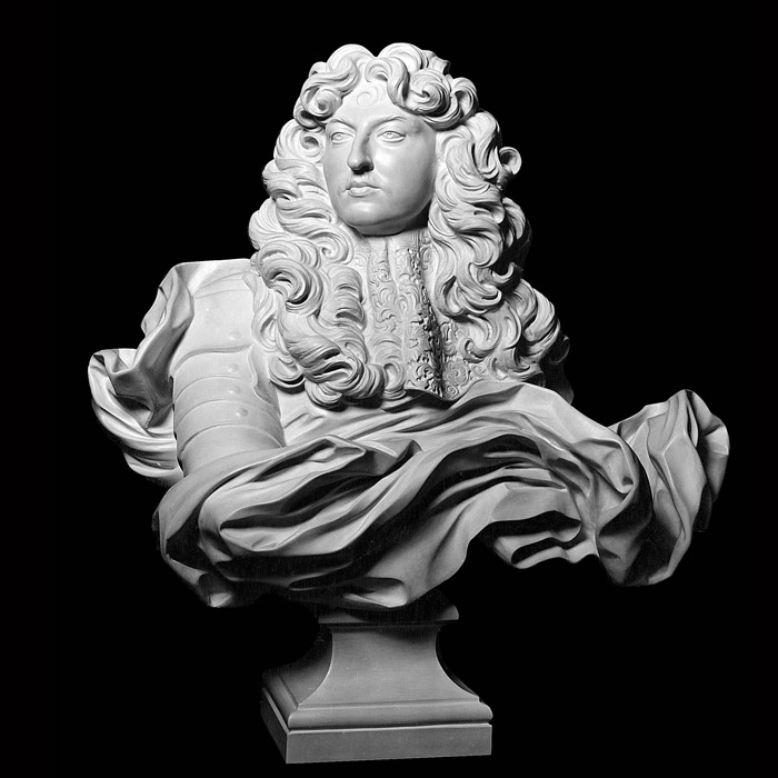 Buste de Louis XIV - Reproduction d’une sculpture du Château de Versailles, Versailles