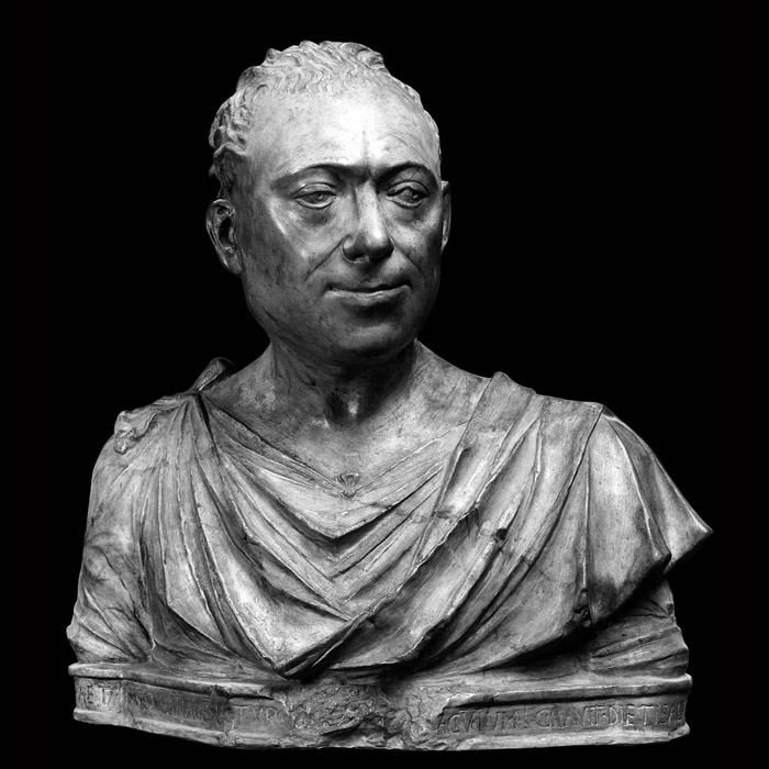 Buste de Dietisalvi Neroni - Renaissance - Reproduction d’une sculpture du Musée du Louvre, Paris