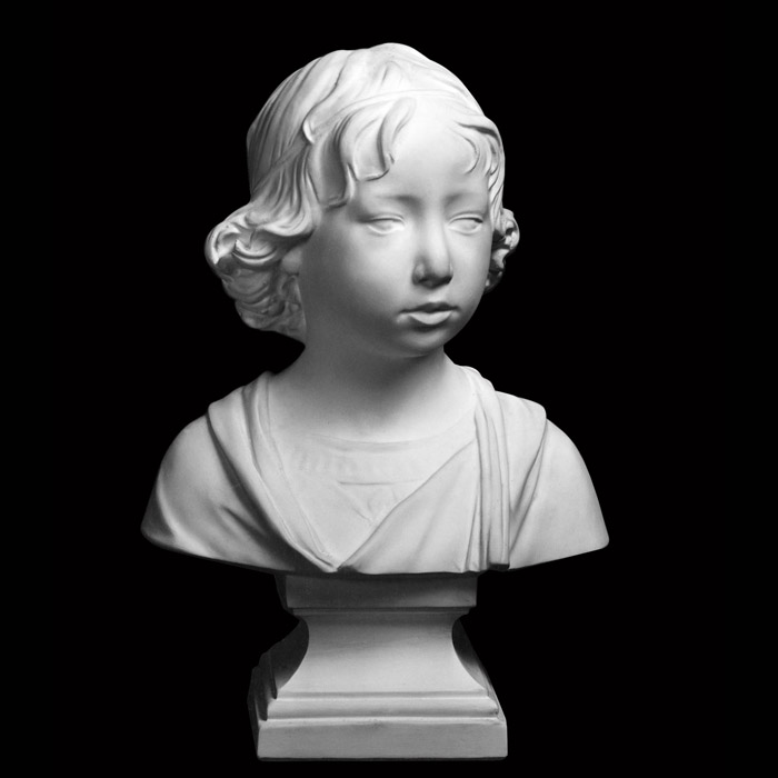 Buste d’enfant - Renaissance - Reproduction d’une sculpture du Musée National du Bargello, Florence
