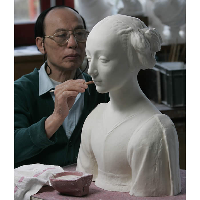 Bust of Saint Constance, known as La Belle Florentine - Renaissance - Reproduction d’une sculpture du Musée du Louvre, Paris