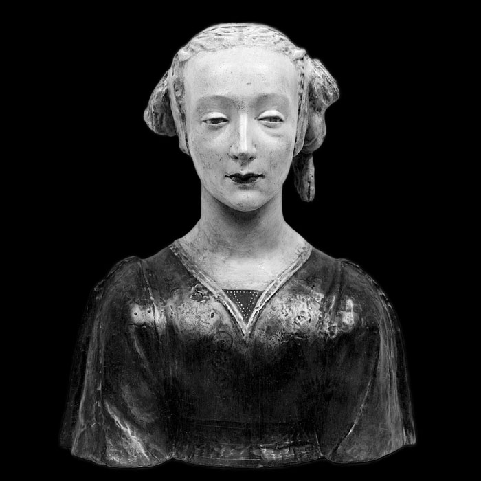 Bust of Saint Constance, known as La Belle Florentine - Renaissance - Reproduction d’une sculpture du Musée du Louvre, Paris