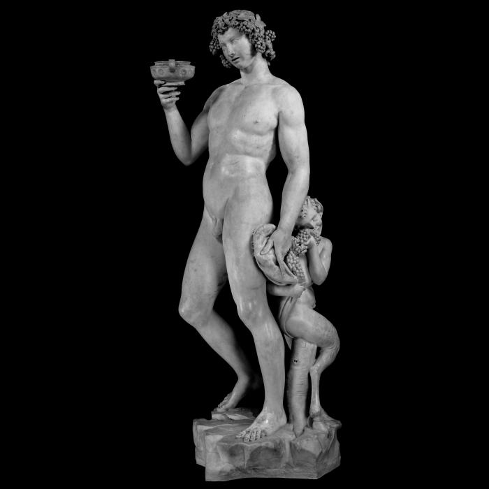 Bacchus - Renaissance - Reproduction d’une sculpture du Musée National du Bargello, Florence
