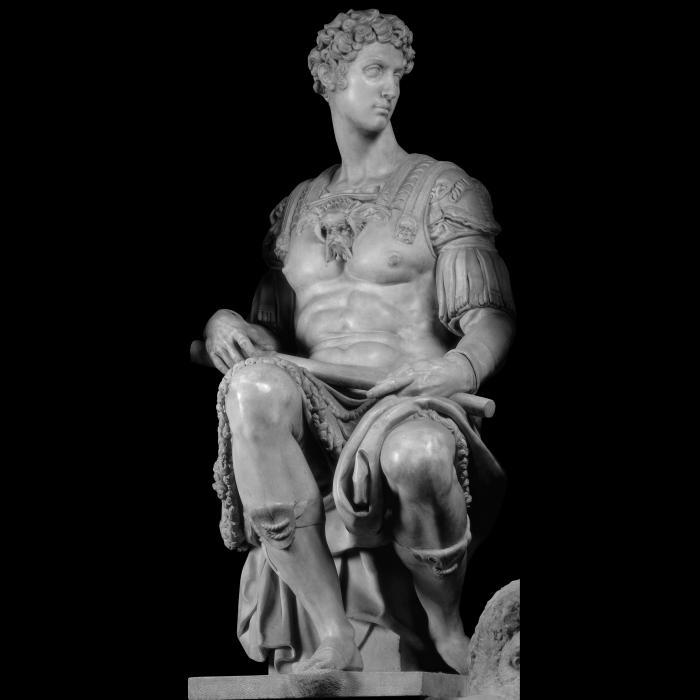 Tombeau de Julien de Médicis (1478-1516), duc de Nemours - Renaissance - Reproduction d’une sculpture du basilique San Lorenzo, Florence