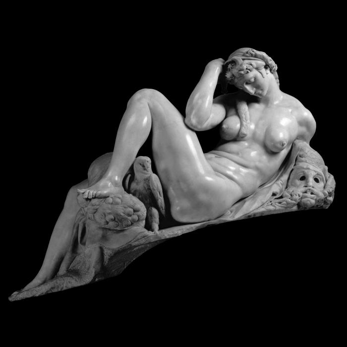 Tombeau de Julien de Médicis (1478-1516), duc de Nemours - Renaissance - Reproduction d’une sculpture du basilique San Lorenzo, Florence