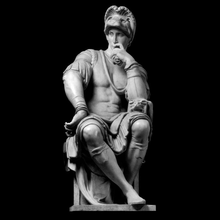 Tombeau de Laurent II de Médicis (1492-1519), duc d’Urbin - Renaissance - Reproduction d’une sculpture du basilique San Lorenzo, Florence