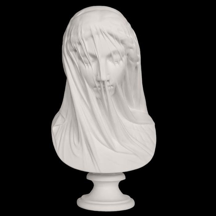 Vierge voilée - Reproduction d’une sculpture du 