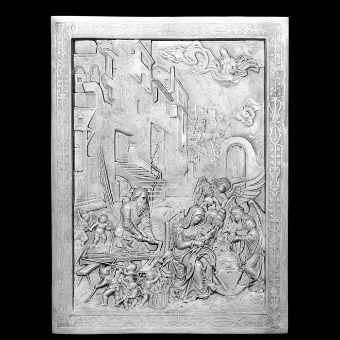 Reproduction de sculpture : Bas-relief de la Sainte Famille