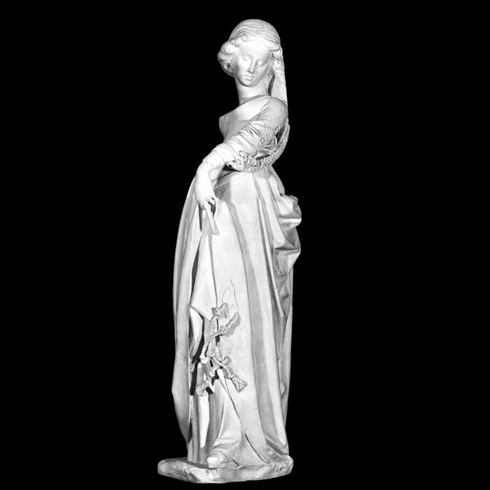 Sibylla Agrippa of Brou - Middle Ages - Reproduction d’une sculpture du Monastère royal de Brou, Bourg-en-Bresse