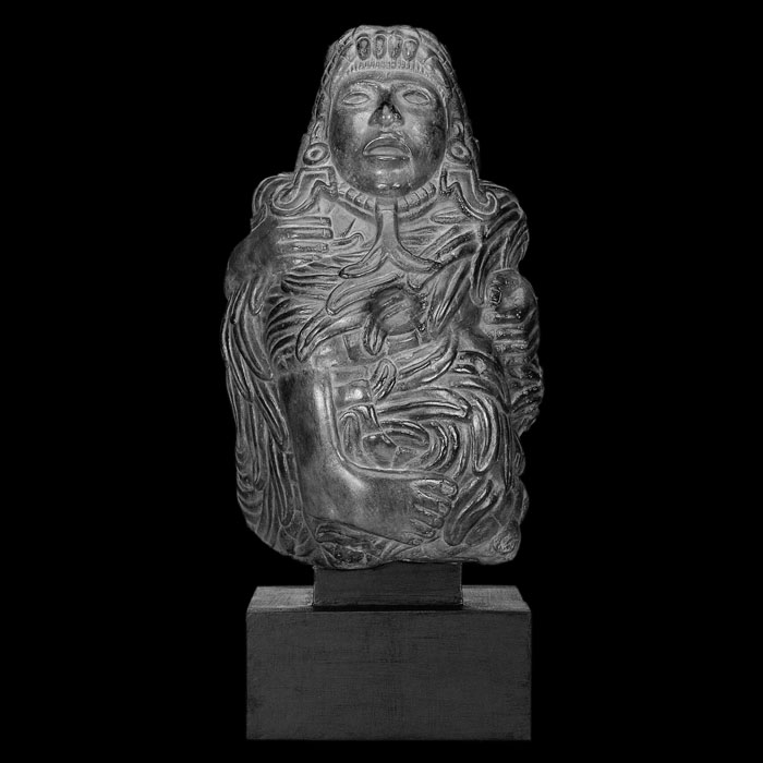 Quetzalcoatl feathered serpent - American art - Reproduction d’une sculpture du Musée du quai Branly - Jacques-Chirac, Paris