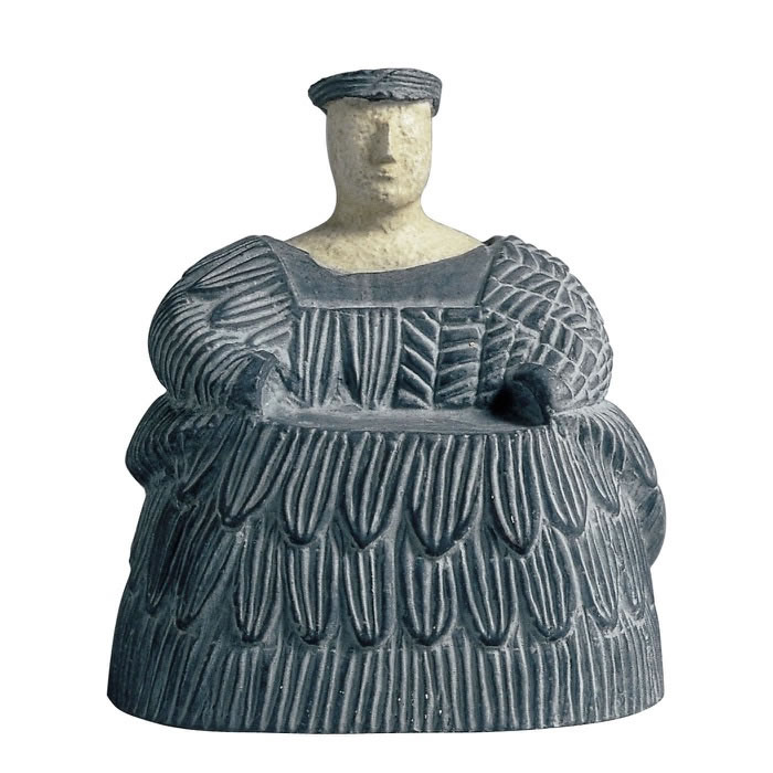 Bactrian Princess - Eastern antiquities - Reproduction d’une sculpture du Musée du Louvre, Paris