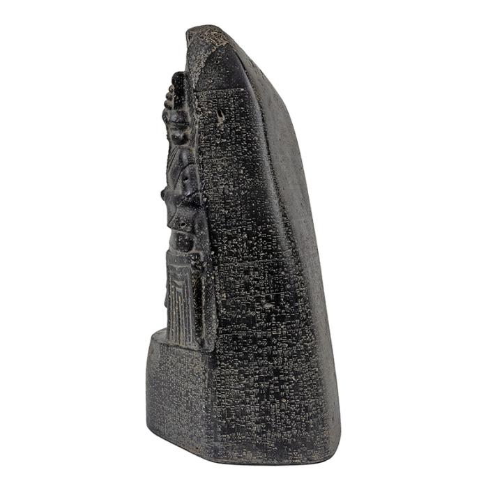 Reduction of the code of Hammurabi - Eastern antiquities - Reproduction d’une sculpture du Musée du Louvre, Paris