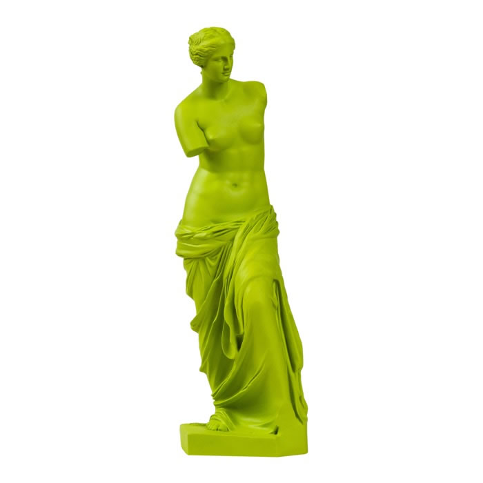Vénus POP, Vénus de Milo couleur - Antiquités gréco-romaines - Reproduction d’une sculpture du Musée du Louvre, Paris