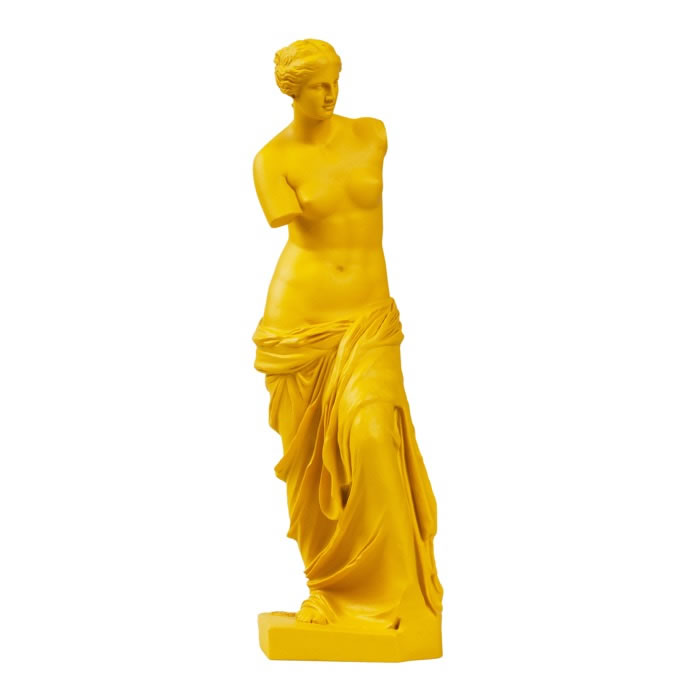 Vénus POP, Vénus de Milo couleur - Antiquités gréco-romaines - Reproduction d’une sculpture du Musée du Louvre, Paris