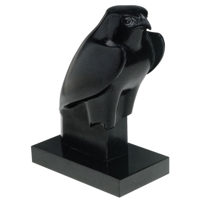Petit faucon Horus - Antiquités égyptiennes - Reproduction d’une sculpture du Musée du Louvre, Paris