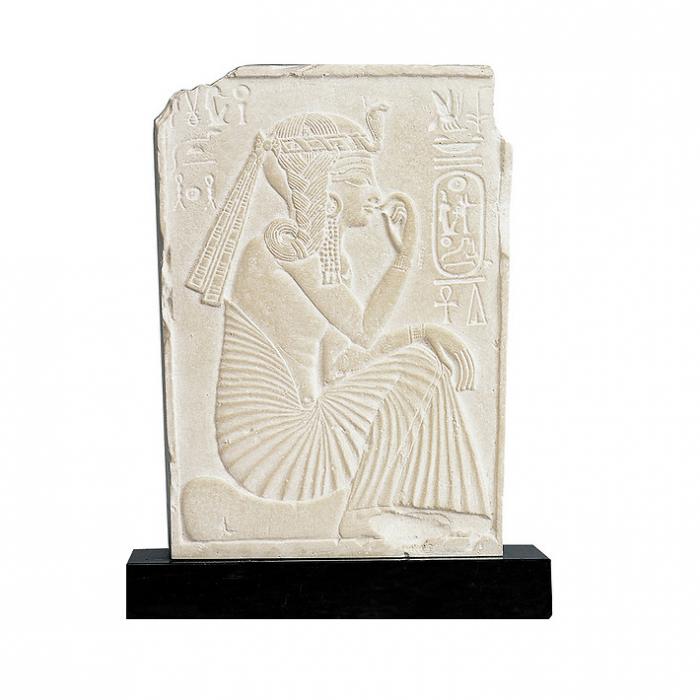 Stèle de Ramsès II enfant - Antiquités égyptiennes - Reproduction d’une sculpture du Musée du Louvre, Paris