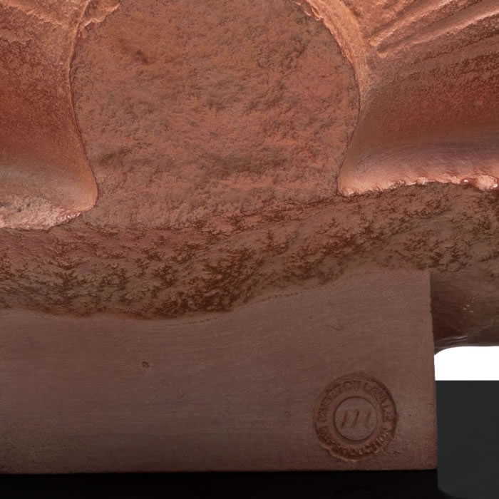 Tête de sphinx, sans doute du roi Aménophis II - Antiquités égyptiennes - Reproduction d’une sculpture du Musée du Louvre, Paris