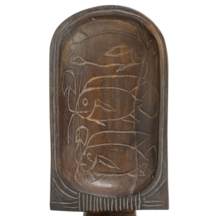 Cosmetic spoon in the shape of a young girl swimming - Egyptian antiquities - Reproduction d’une sculpture du Musée du Louvre, Paris