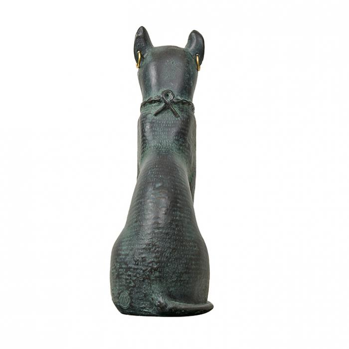 Chatte Bastet - Antiquités égyptiennes - Reproduction d’une sculpture du Musée du Louvre, Paris