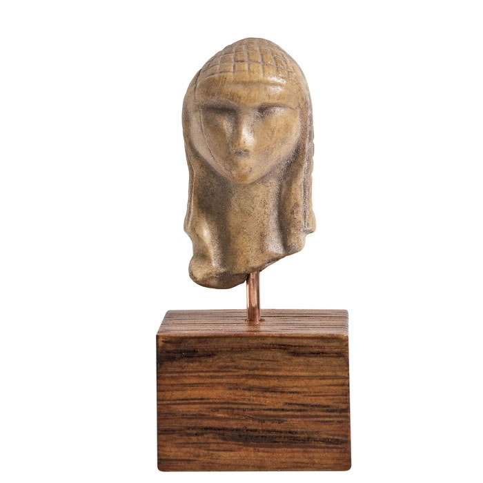 Venus of Brassempouy - Prehistory - Reproduction d’une sculpture du Musée d’Archéologie nationale, Saint-Germain-en-Laye