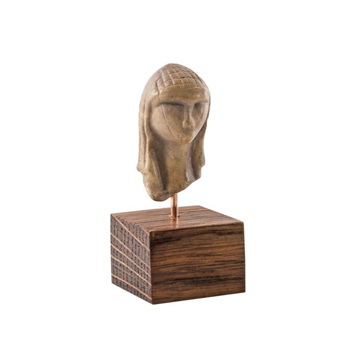 Venus of Brassempouy - Prehistory - Reproduction d’une sculpture du Musée d’Archéologie nationale, Saint-Germain-en-Laye