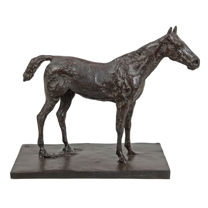 Cheval à l’arrêt - Reproduction d’une sculpture du Musée d’Orsay, Paris