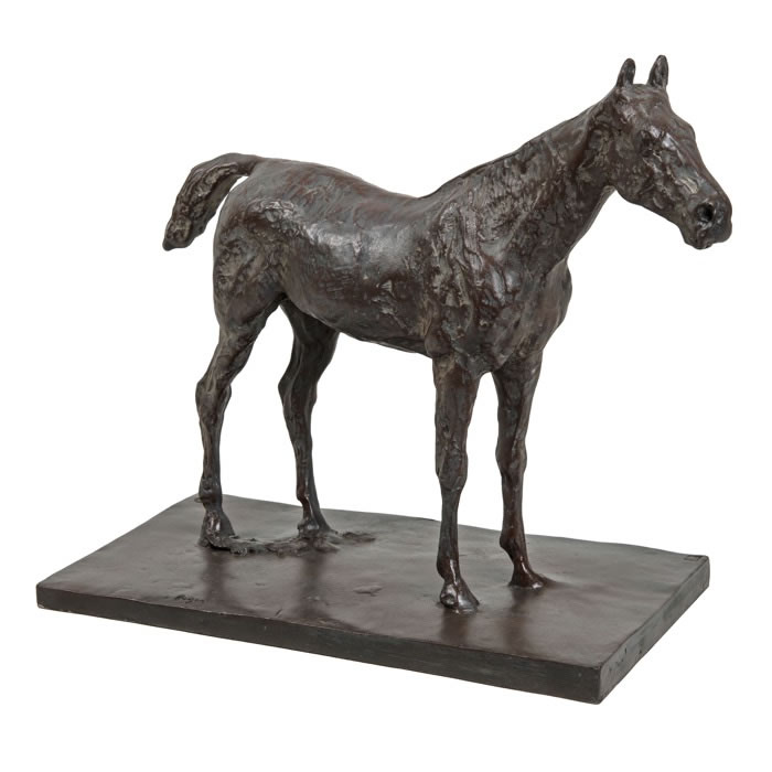 Cheval à l’arrêt - Reproduction d’une sculpture du Musée d’Orsay, Paris