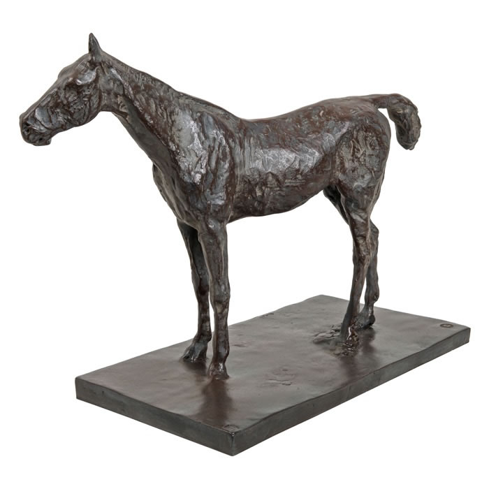 Cheval à l’arrêt - Reproduction d’une sculpture du Musée d’Orsay, Paris