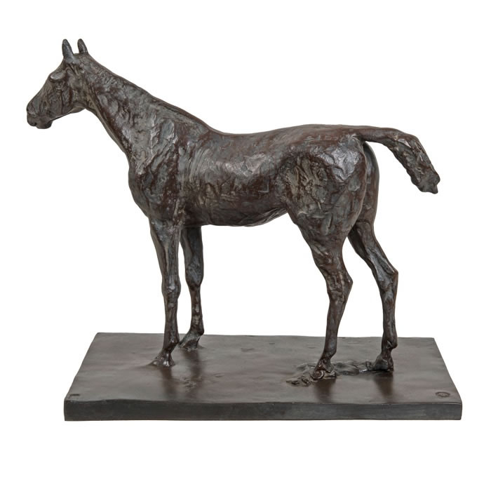 Cheval à l’arrêt - Reproduction d’une sculpture du Musée d’Orsay, Paris