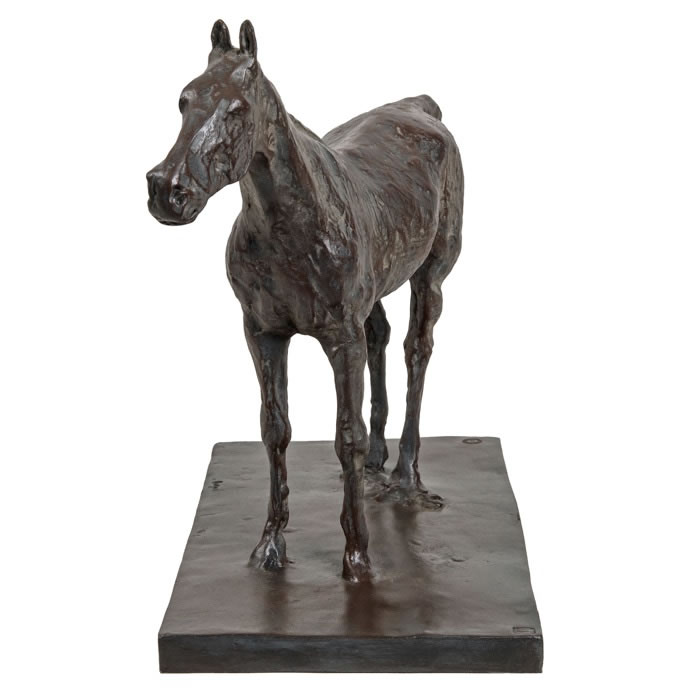 Cheval à l’arrêt - Reproduction d’une sculpture du Musée d’Orsay, Paris