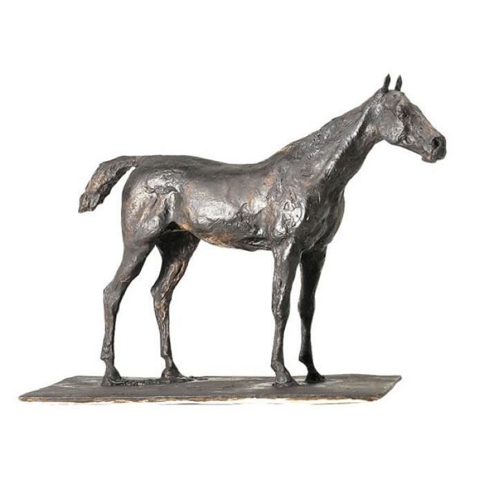 Cheval à l’arrêt - Reproduction d’une sculpture du Musée d’Orsay, Paris